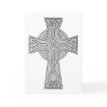 Celtic Cross 3 Black Card