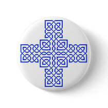 Celtic Cross 6 Blue Pin
