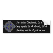 Celtic Cross Bumper Sticker bumper stickers
