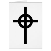 Celtic cross greeting cards