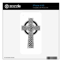 Celtic Cross Decal For The iPhone 4S