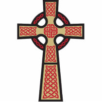 Celtic Cross Doodle Photo Sculpture
