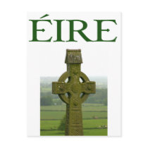 Celtic Cross Eire Irish Shirts and gifts postcards