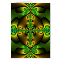 Celtic Cross Fractal Art Cards