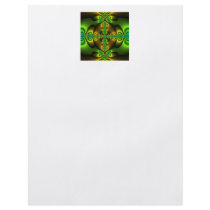 Celtic Cross Fractal Art Custom Flyer