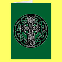 Celtic Cross - Greeting Card cards