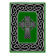 Celtic Cross - Greeting Card