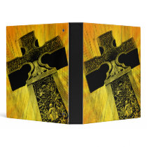 Celtic Cross Grunge Avery Binder