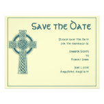 Celtic Cross in Teal and Mythic Ivory Invite