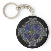 Celtic Cross Keychain