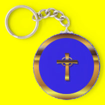 Celtic cross keychain keychains