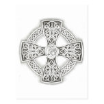 Celtic Cross Knotwork Fantasy Postcard