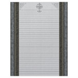 Celtic Cross Lined Letterhead
