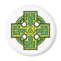 celtic cross refrigerator magnet