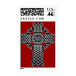 Celtic Cross Postage Stamp