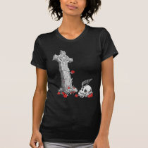 Celtic Cross, Raven and Skull t-shirts