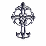 Celtic Cross Sculpture Photo Cut Outs