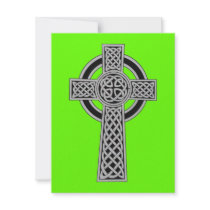 Celtic Cross - Silver invitations