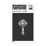 Celtic cross silver - postage stamps