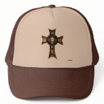Celtic Cross &amp; Skull (Gold) Hats