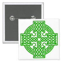 Celtic cross Square Button