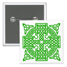 Celtic cross Square Button