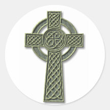 Celtic Cross - stone Stickers