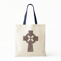 Celtic Cross Tote bags