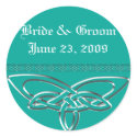 Celtic Cross Wedding Set stickers