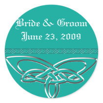Celtic Cross Wedding Set stickers by pentagramstar Celtic Cross Wedding Set stickers