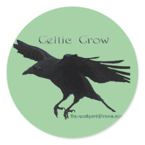 CELTIC CROW Collection stickers