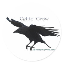 CELTIC CROW Collection stickers