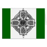 Celtic design greeting card