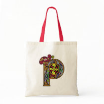 Celtic Design Letter 'P' - Bag