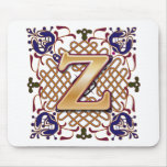 Celtic Design Letter Z Mousepad
