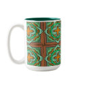 CELTIC DESIGN PATTERN MUG by FABTIES CELTIC DESIGN PATTERN MUG