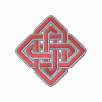 Celtic Diamond Knot embroidered shirts