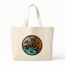 Celtic Dogs Tote Bags