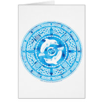 Celtic Dolphin Greeting Card
