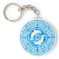 Celtic Dolphin Keychains