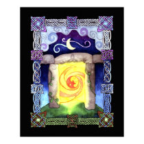 Celtic Doorway Fine Art Poster posters