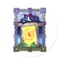 Celtic Doorway Stickers