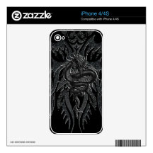 Celtic Dragon iPhone 4/4S Skin Skin For iPhone 4