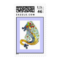 Celtic Dragon Stamp