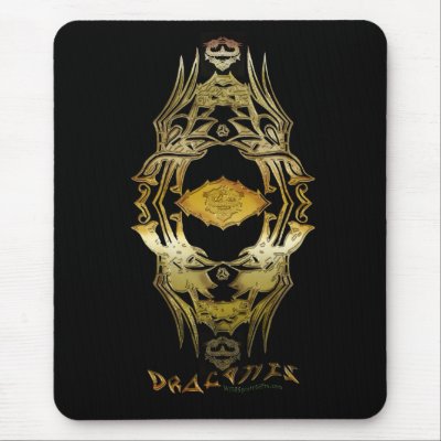 CELTIC DRAGON TATTOO Series Mousepads by RavenSpiritPrints