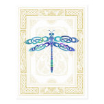 Celtic Dragonfly Postcards