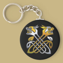 Celtic Dragons keychains