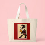 Celtic Drummer Tote bags