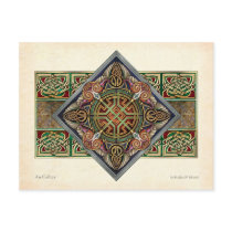 Celtic Eagles Design Postcard by Ars_Celtica Celtic Eagles Design Postcard