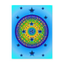 Celtic Earth Orb Postcard